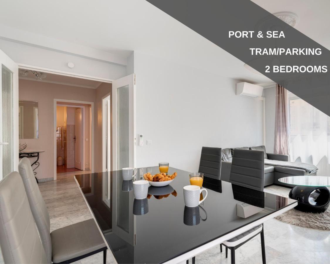 Port, Vue Mer Et Confort 尼斯 外观 照片